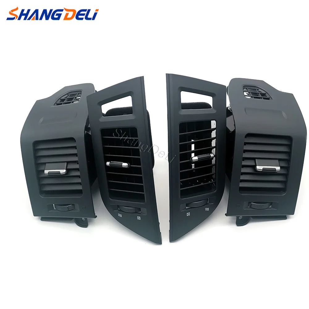 Комплект из 4 решеток воздуховодов для приборной панели Mitsubishi Pajero Montero V87 V93 V95 V97 V98 2007-2022