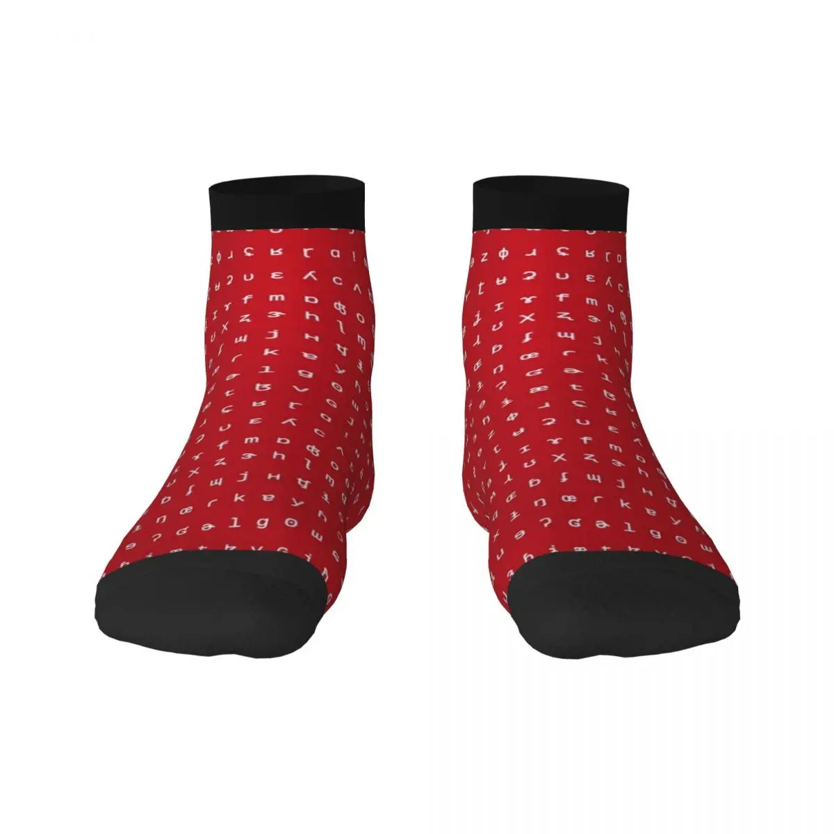 IPA Socks - red and white Socks bright garter funny sock Socks Woman Men's