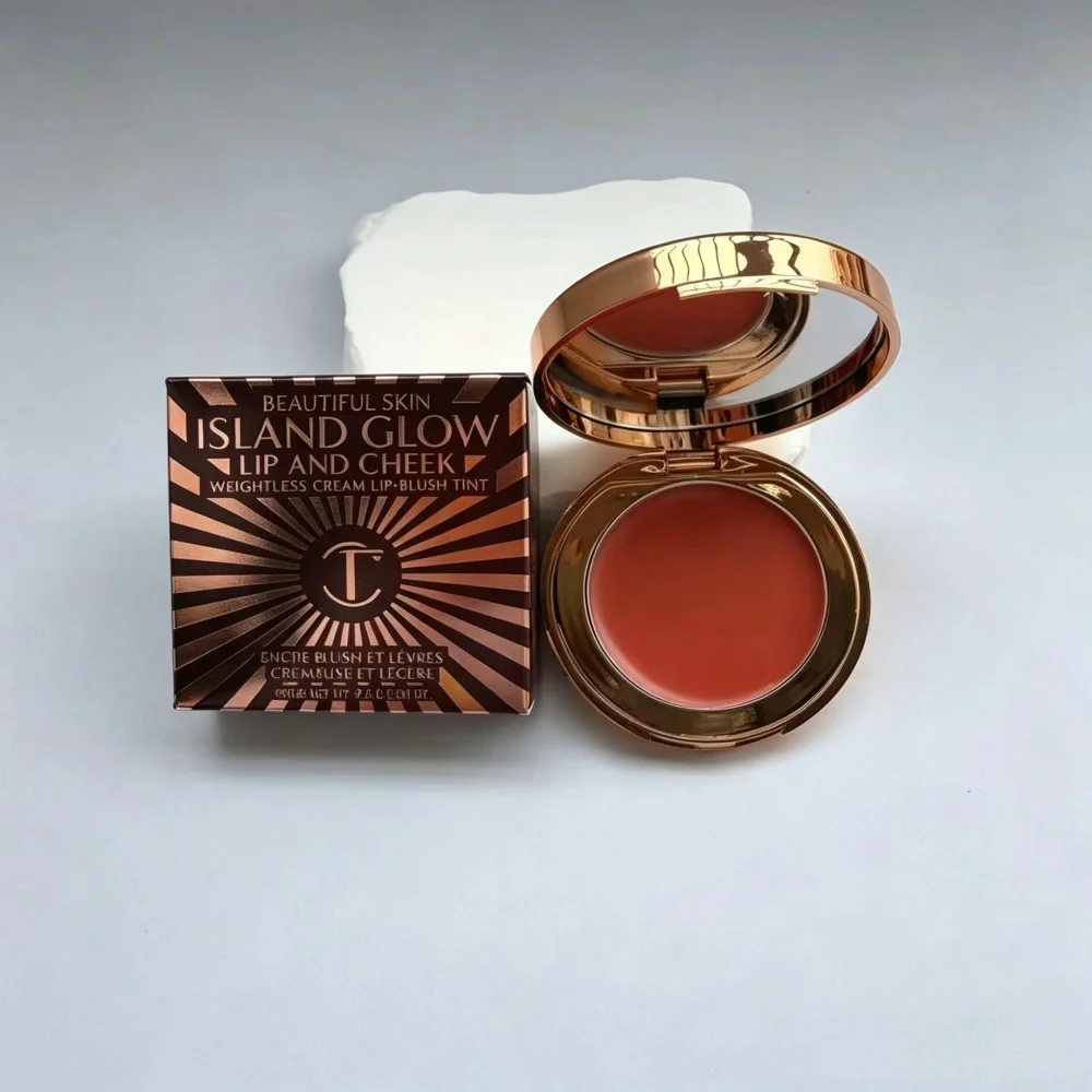 Charlotte Tilbury 4D Lengthening Mascara for Volumized Lashes Waterproof Sweatproof&Creamy Blush Stick Rosy Cheek Easy to Blend