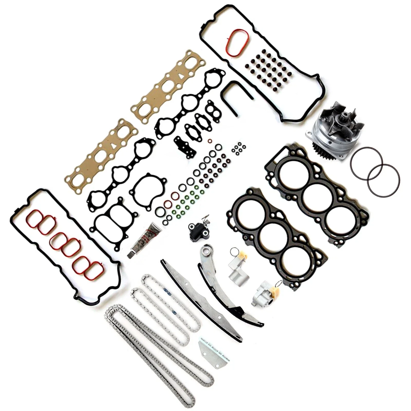 

Head gasket kit and timing chain kit are suitable for the 2002-2002 Dodge Ram 1500 4.7L gas SOHC