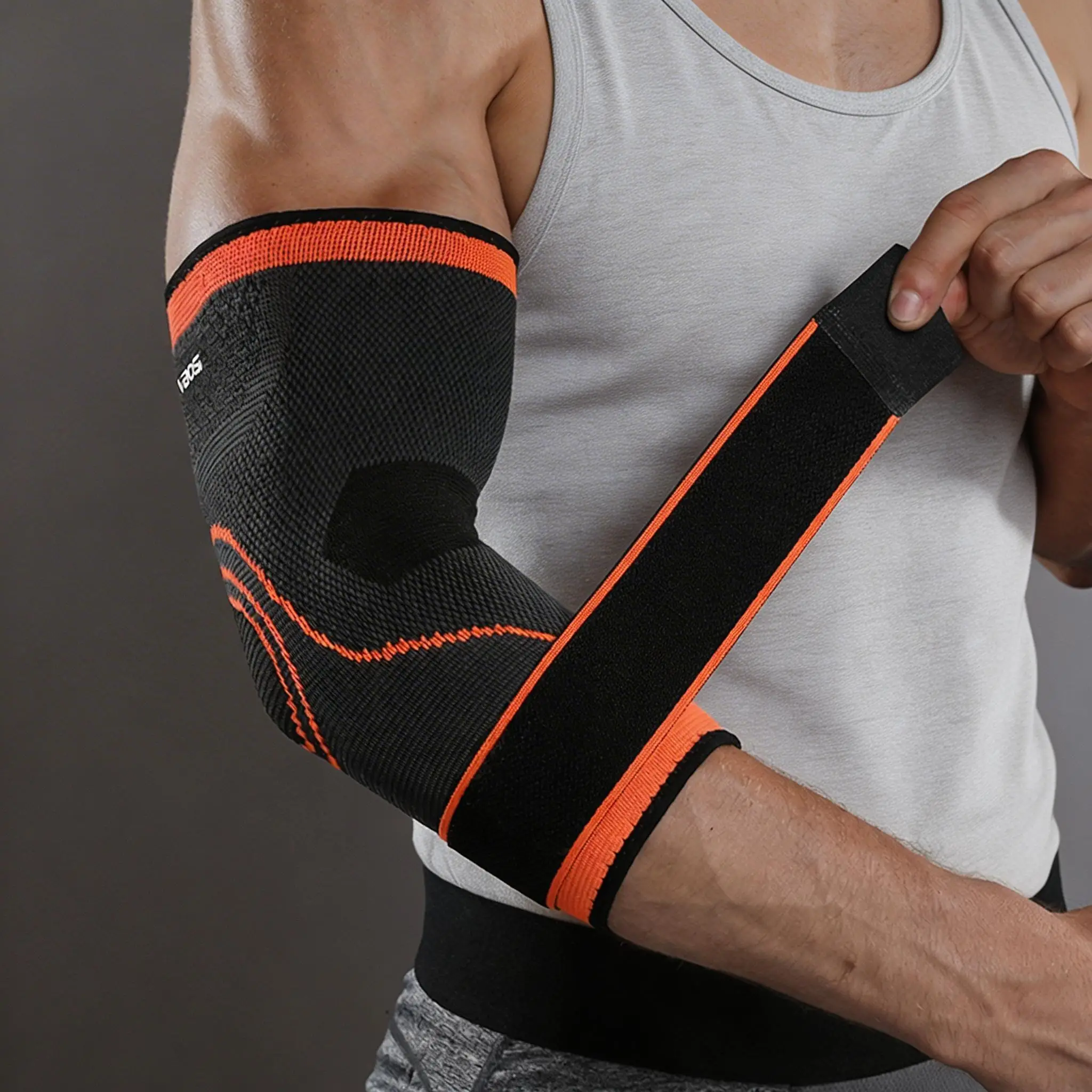 VBOSi 1 Piece Elastic Breathable Elbow Support Arm Sleeve Ad