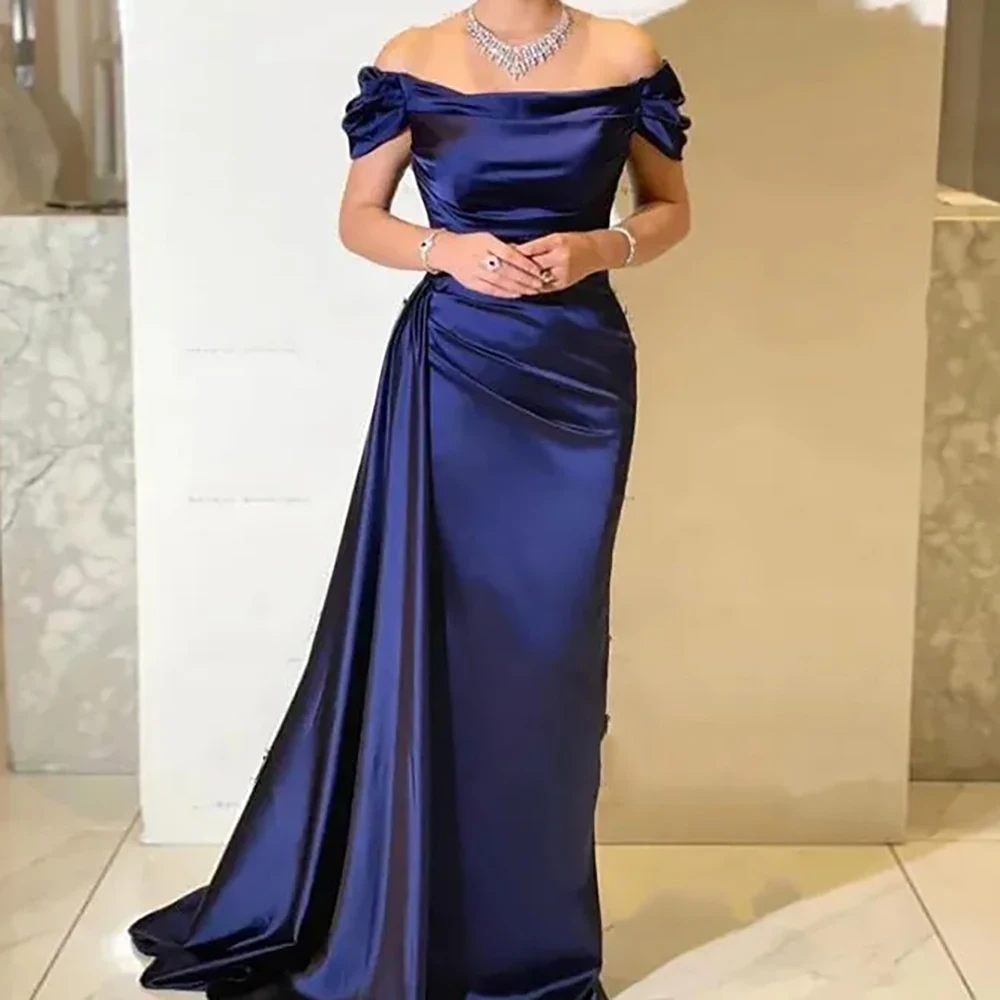 

Elegant Evening Dresses Prom Party Gowns Floor Length Formal Wedding Guest Dresses Women's Sleeveless Bridesmaid Dress 2025
