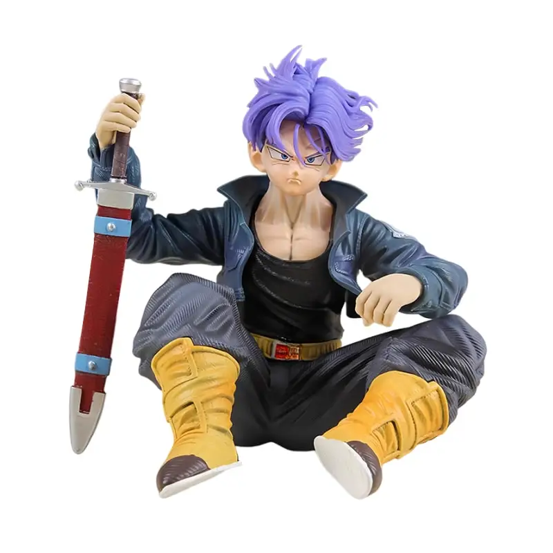 Dragon Ball Z Anime Figure Trunks Action Figurine Super Saiyan Gk Pvc Statue Model Decoration Collection Toy Doll Christmas Gift