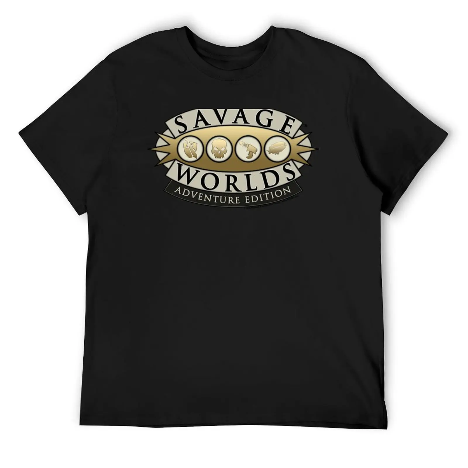 

Savage Worlds Logo T-Shirt Luxury man customs design your own oversized gifts for boyfriend men clothes