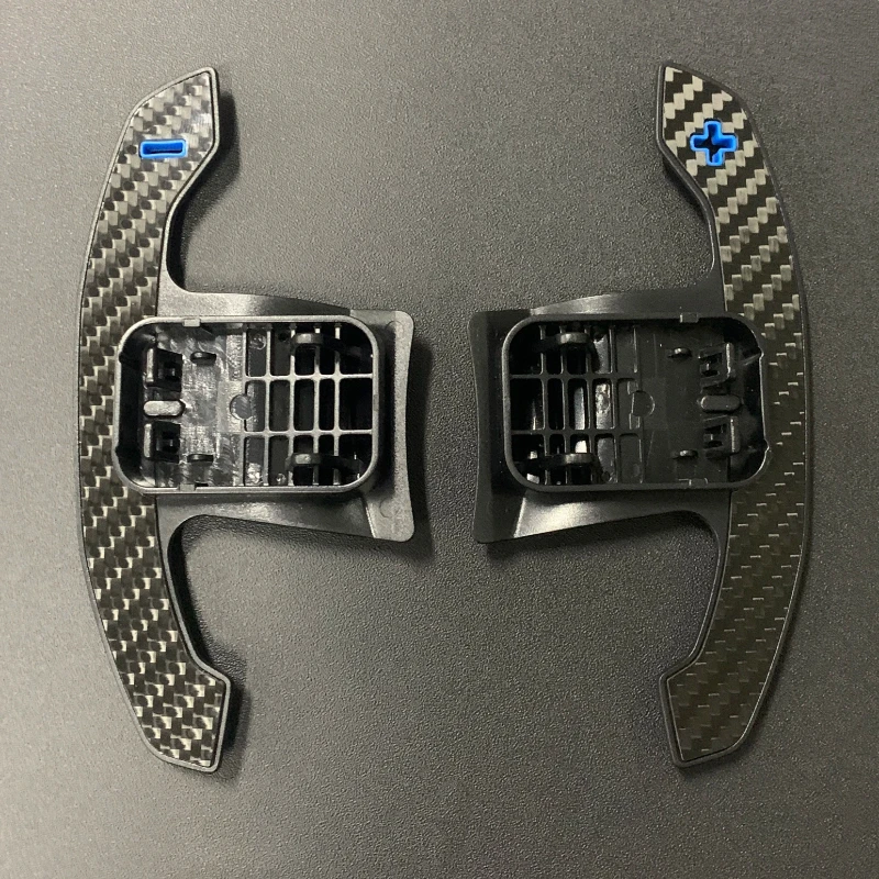 F20 F30 F32 F34 F36 F80 G42 G20 G22 G30 F30 F31 1 2 3 4 5 7 Series Carbon Fiber Steering Wheel Shifter Paddles For BMW