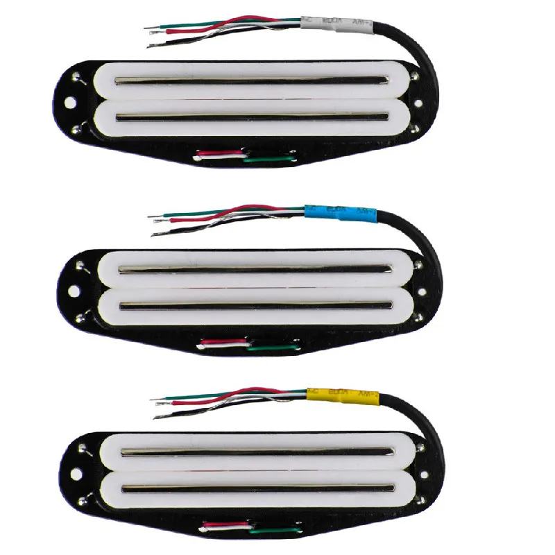 

Белый электрический гитарный звукосниматель Alnico 5 Humbucker для гитарных комплектующих