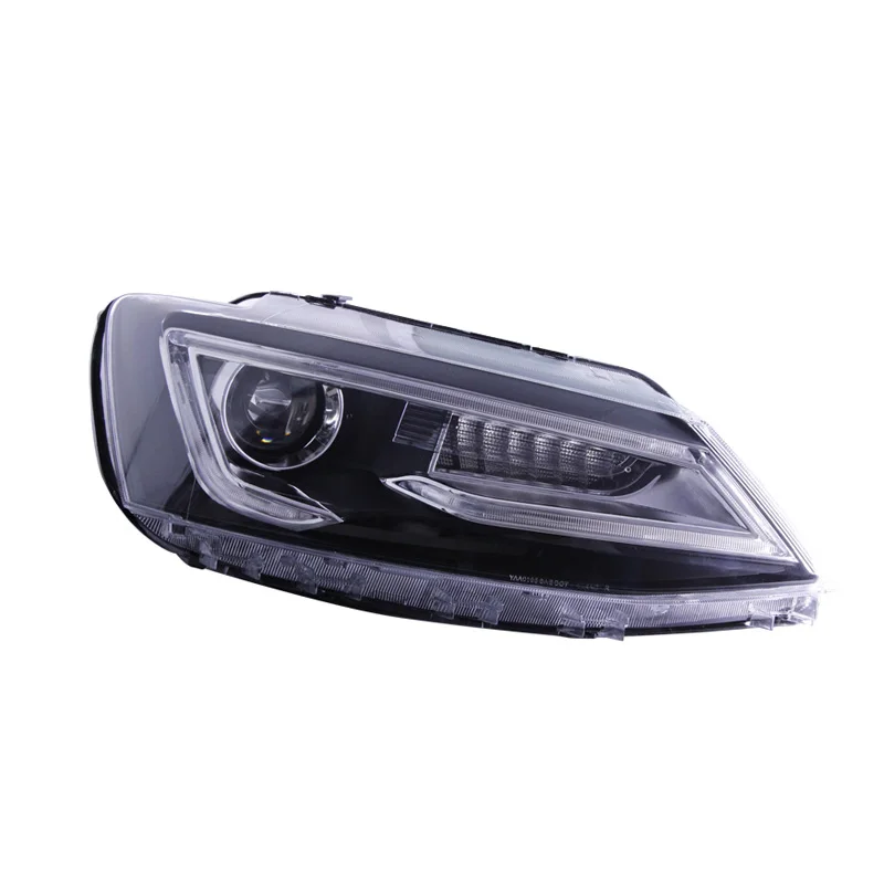 

Suitable For The FOR Volkswagen Sagitar Headlight Assembly Modification A5 Style Led Daytime Running Light Bifocal Lens Xenon La