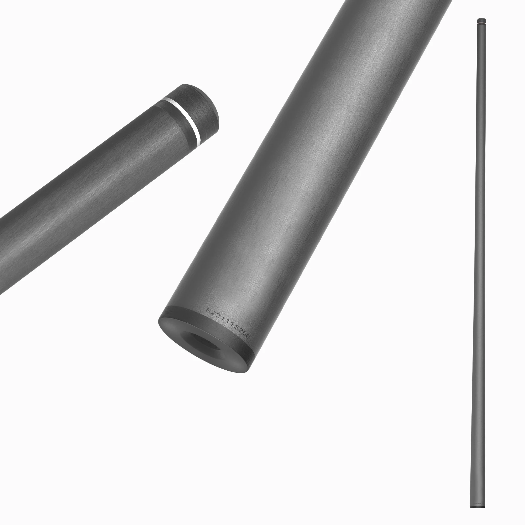 NO LOGO Cue Shaft Carbon Fiber Pro Taper Pool Cue Stick Billiards 10.5mm/11.5mm/12.5mm/13mm Play/Hit Carbon Fiber Pool Cue Shaft
