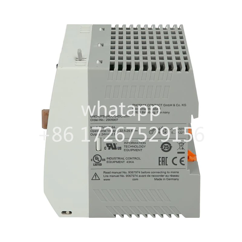 New UNO DC-UPS 24VDC 0.8Ah Uninterruptible Power Supply UNO-UPS/24DC/24DC/60W For Phoenix 2905907