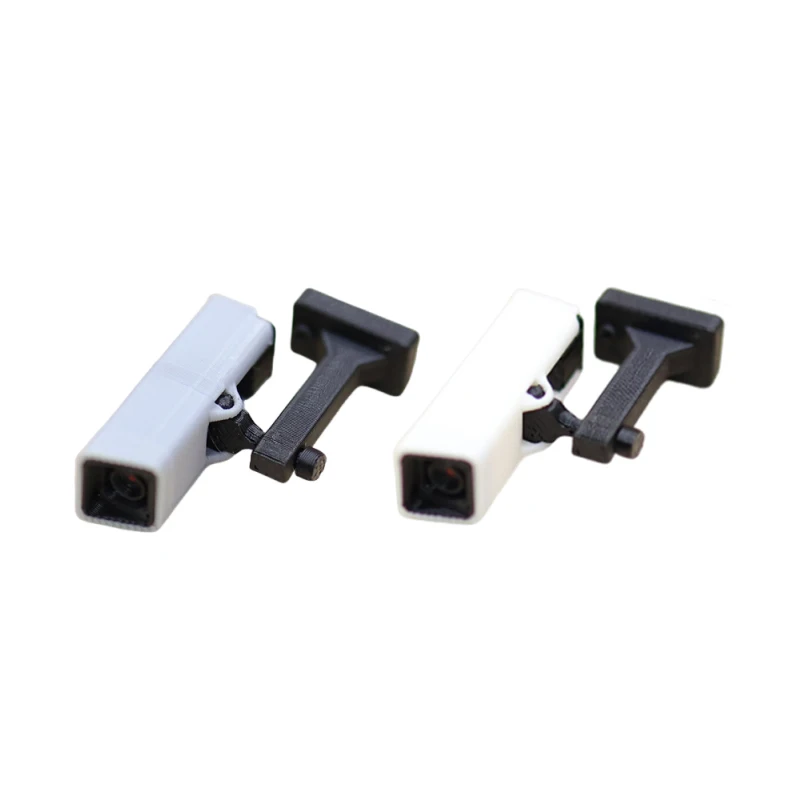 Domek dla lalek, miniaturowy model kamery monitoringu w skali 1/12, akcesorium dla lalek domowych i dekoracja mikro-scen.