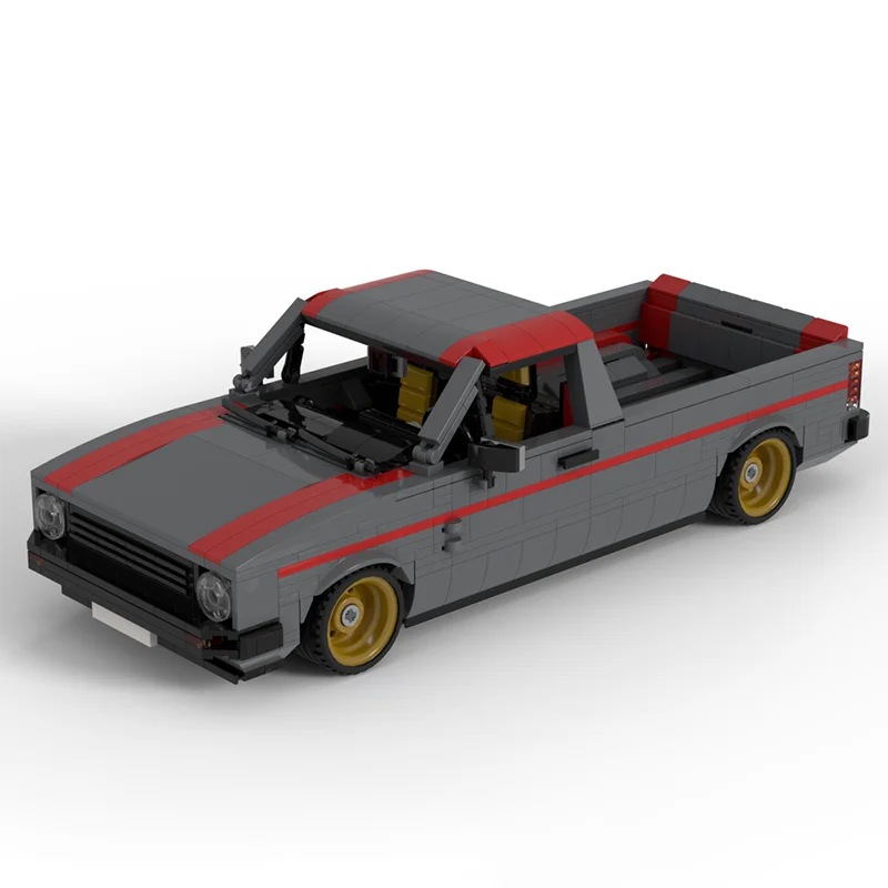 1041pcs MOC Icons VW Caddy Mk1 tuned Model Building Blocks Christmas Gift Creative Assembly Decorative For Bookshelf And Home