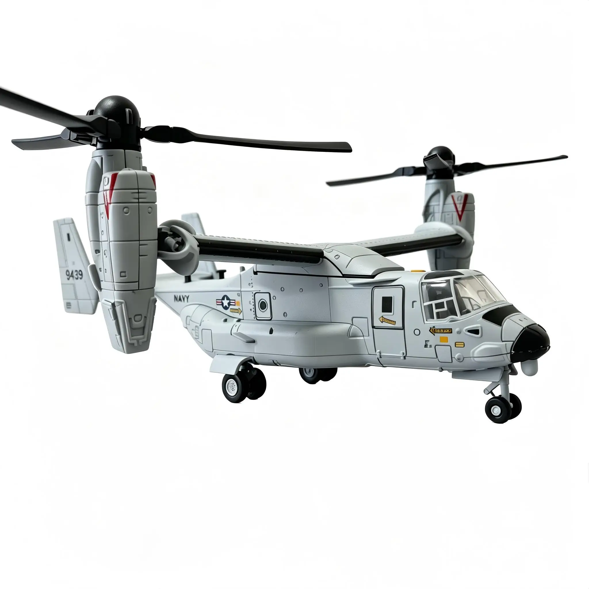 1/72 V-22 Osprey Tiltrotor-Flugzeugmodell aus ABS-Kunststoff, Militärflugzeugmodell zum Zusammenbauen, Spielzeug für Sammler, zur Ausstellung oder als Geschenk – Detail 3