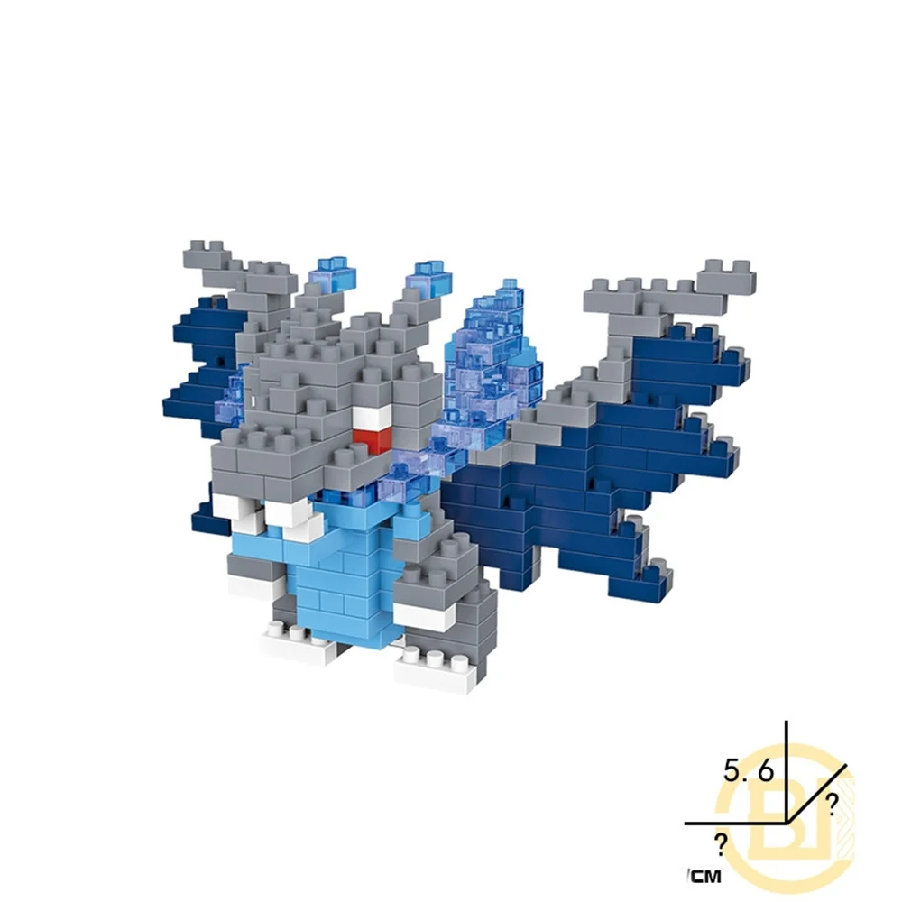 Pokemon Kleine Bausteine Pokemon Nanoblock Cartoon Pikachu Lernspiel Grafiken Pokemon Spielzeug für Kinder Geburtstag – Detail 6