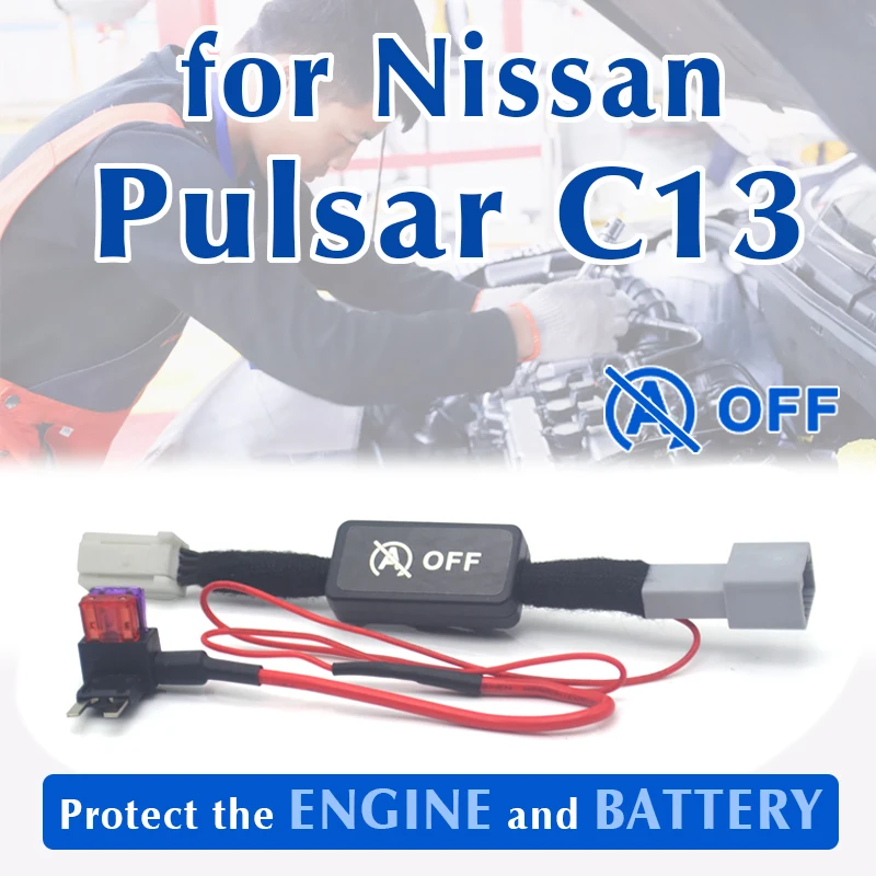 

For Nissan Pulsar C13 Car Automatic Stop Start Engine System Switch Accessories