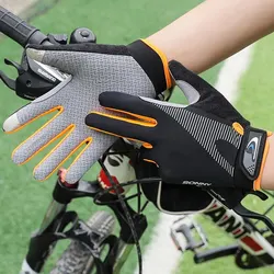 Cycling Anti-slip Men Half Finger Gloves Breathable Shockproof Sports Gloves Anti-sweat Bike Bicycle Glove Cycling Equipment