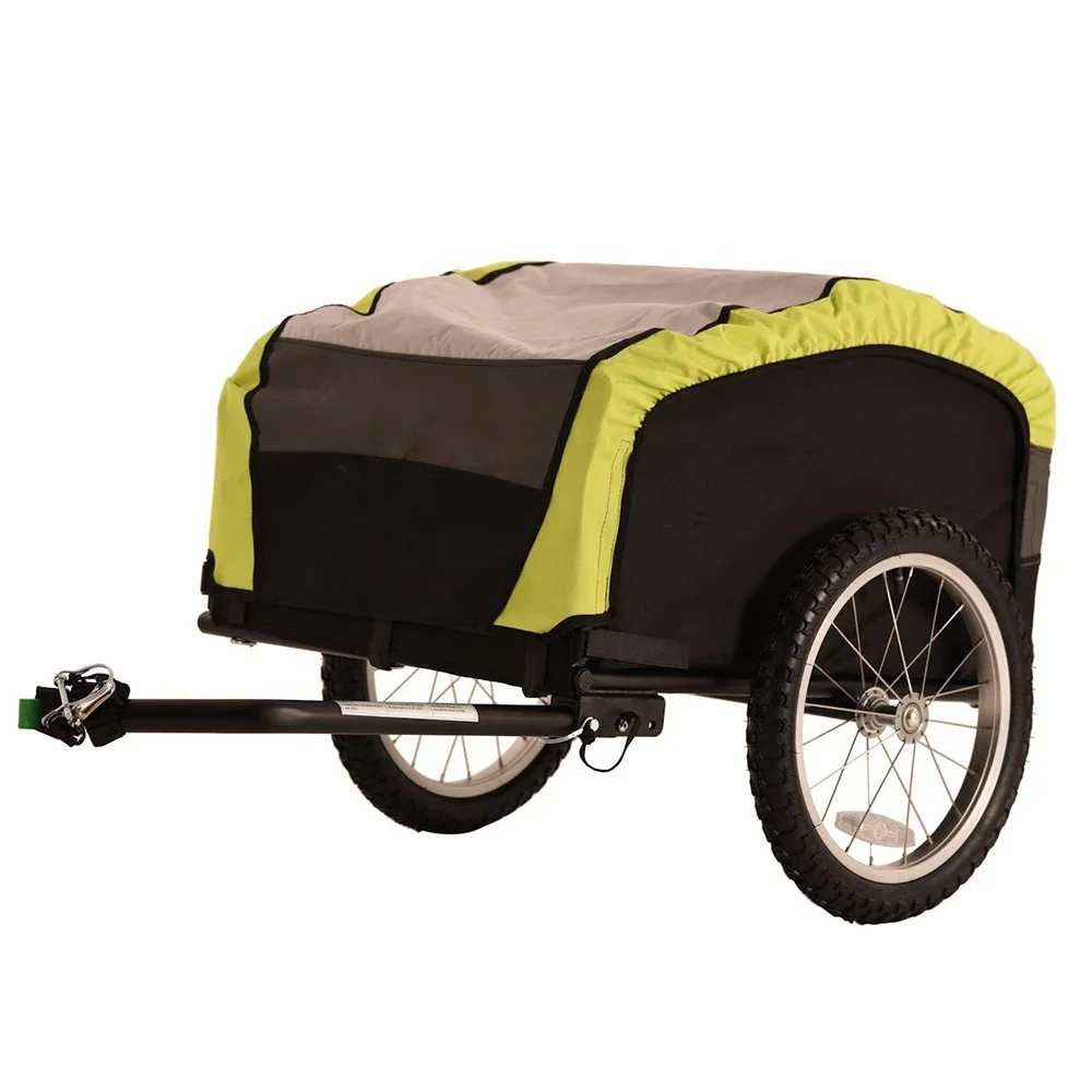 Outdoor Travel Dog Bicycle Trailer Remorque De Veo With Waterproof Cover