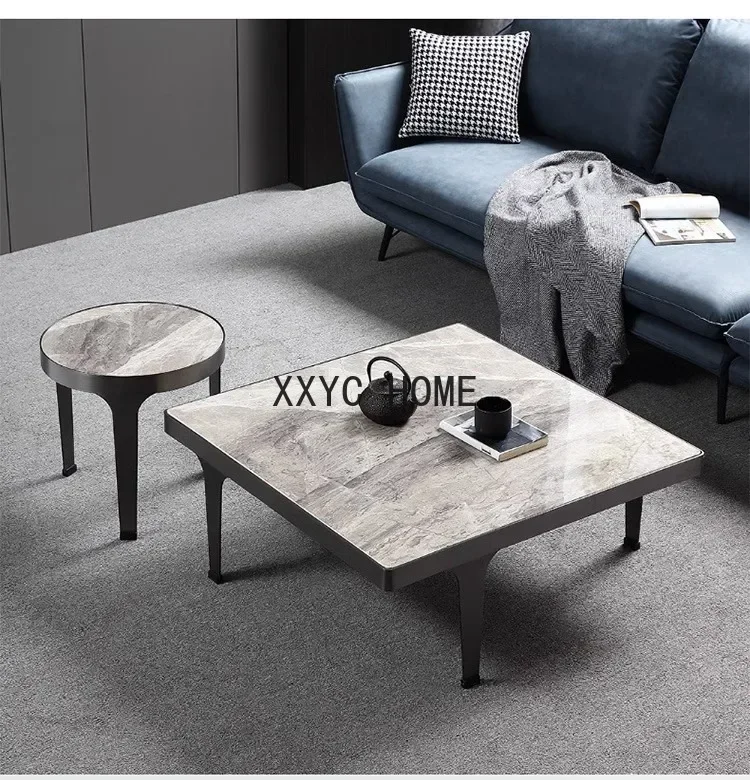 

Household Coffee Table Modern Designer Height Tea Table Combination Small Apartment Square