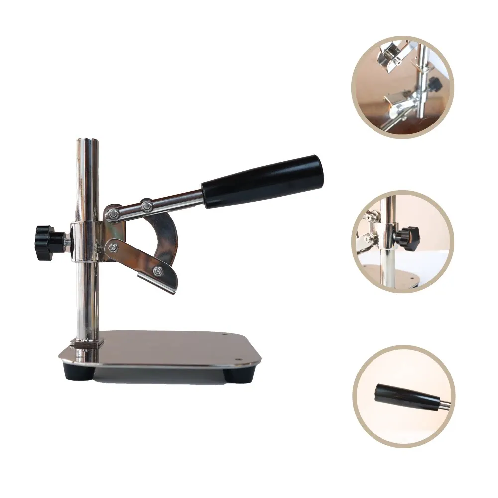 Ex Factory Price Manual Perfume Sample Bottle Capping Sealing Machine with Base Molding for Perfume Packaging