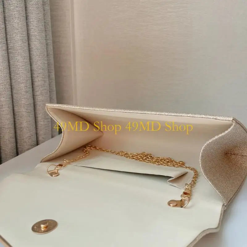 

49MD Women Sparkling Banquet Top Handbags Clutch Purse Evening Bag Formal Party Clutch Bags Wedding Party Bridal Purse
