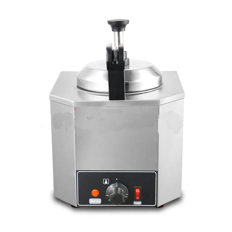 

2024 Commercial Electric Sauce Warmer New Nacho Cheese Warmer Dispenser Single Head Cheese Warmer Dispenser