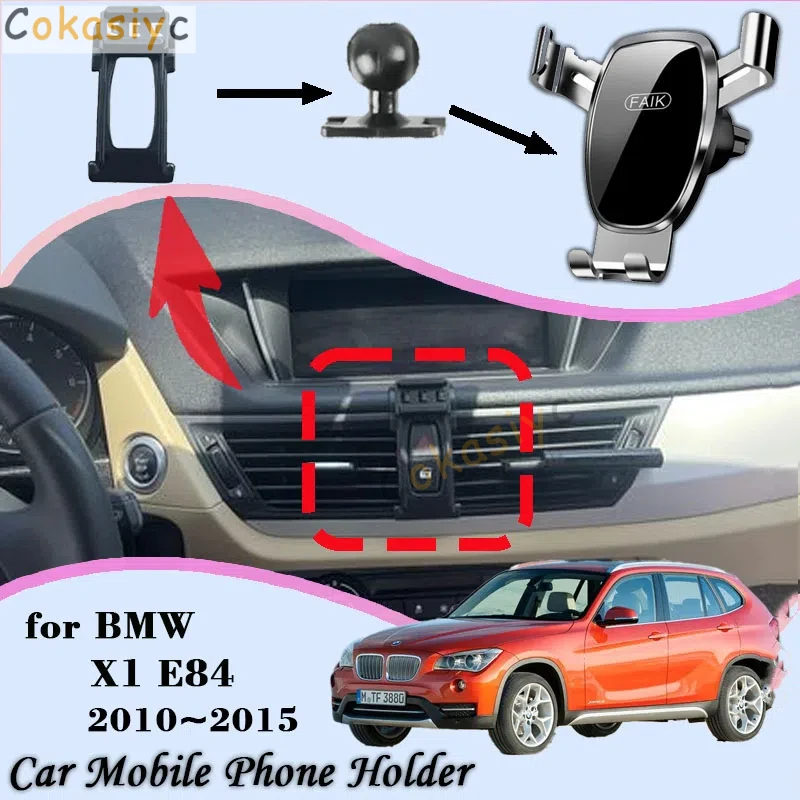 

Держатель для смартфона BMW X1 E84 2010 ~ 2015 с креплением на вентиляционное отверстие