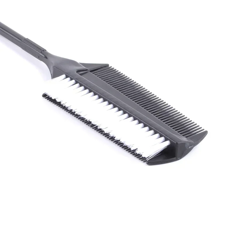 المهنية تصفيف الشعر على الوجهين الصباغة مشط النايلون صبغ الشعر فرشاة صبغ الشعر أداة التصميم، خاص للشعر المستعار الحقيقي