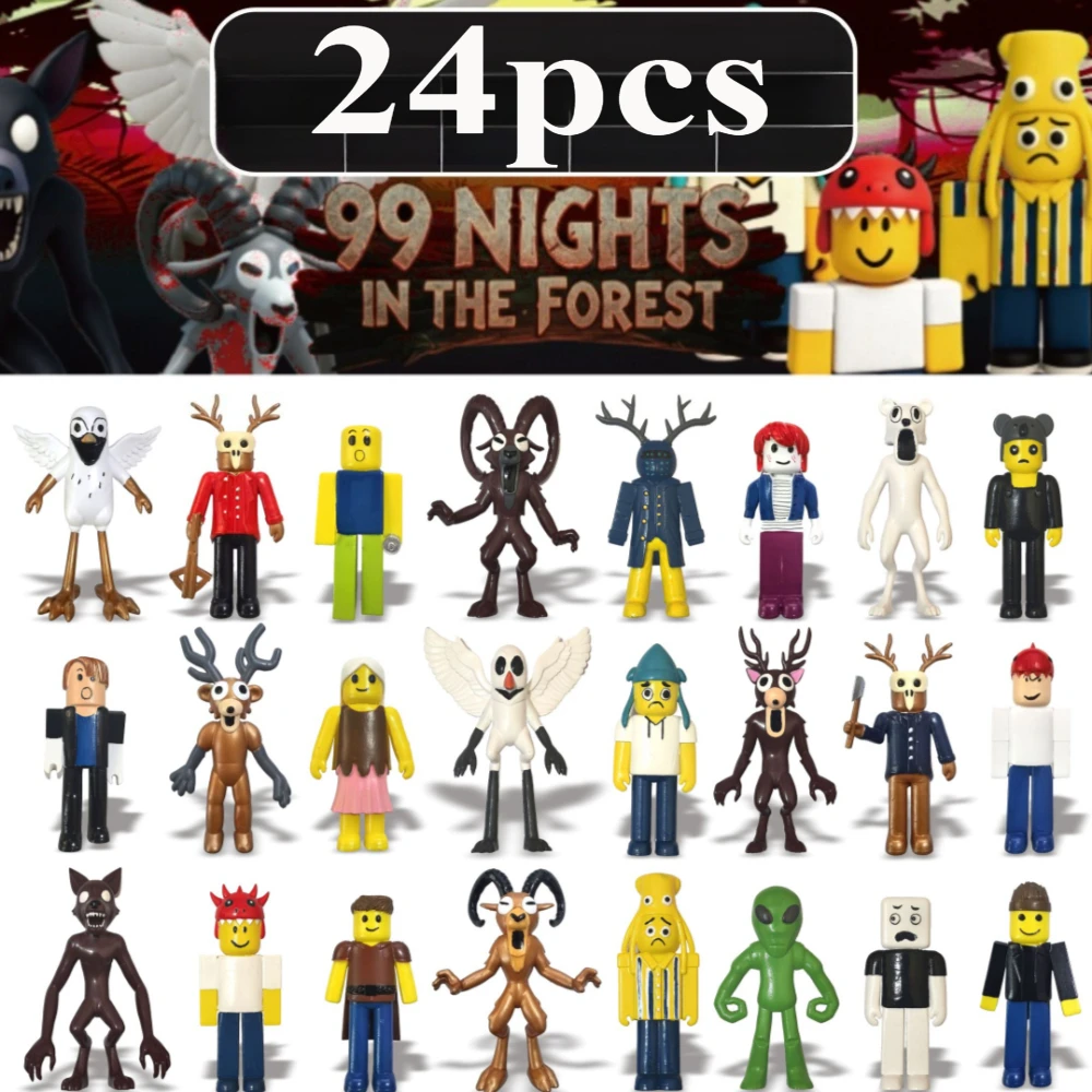 

Hot 99 Nights In The Forest Figure Game Periphery 99 Nights In The Forest Figurine Decoration Model Toy Birthday Gift For Kid