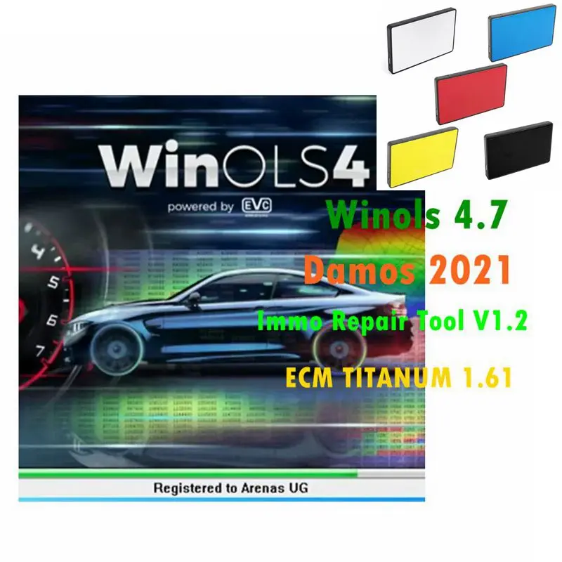

Горячее программное обеспечение для авторемонта WinOLS 4.7 2024 года с файлами Damos 2021, ECM Titanium 26100 Immo Service Tool V1.2, программное обеспечение для авторемонта