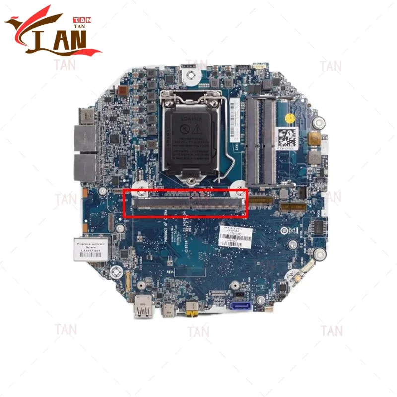 

Original For HP Z2 Mini G4 Workstation Motherboard L13217-001 L13217-601 L04860-003 DDR4 C246 Mainboard 100% Tested Work TAN
