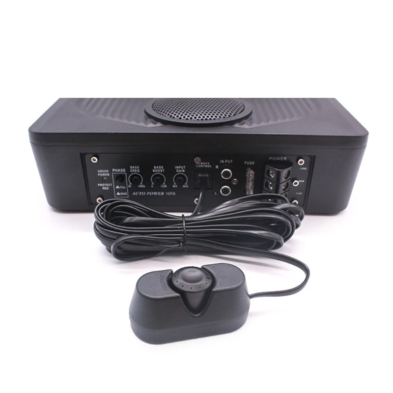 Universal Car Amplifier Controller Sound Adjuster Boosts Level Remote Subwoofer