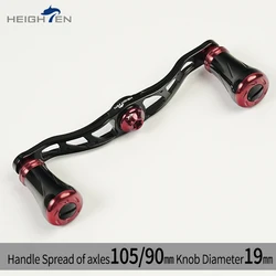 Manivelas dobles HEIGHTEN para baitcaster – Eje aluminio 90/105mm