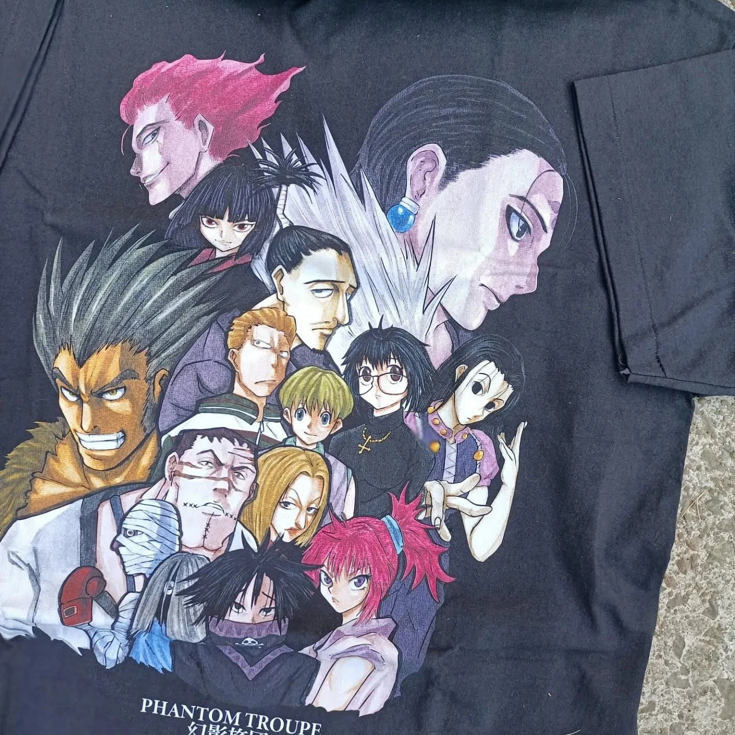 Hunter X Hunter Anime Phantom Troupe Genei Ryodan Grafik-T-Shirt Baumwolle Herren Damen T-Shirt Sommer Streetwear – Detail 3