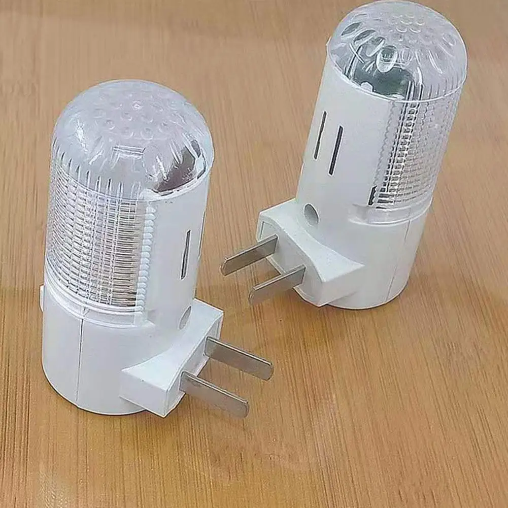 Presa LED Luci notturne Lampada da parete per interni Luce per alimentazione del bambino Luci a risparmio energetico Lampada da comodino Lampade Scale T4C7