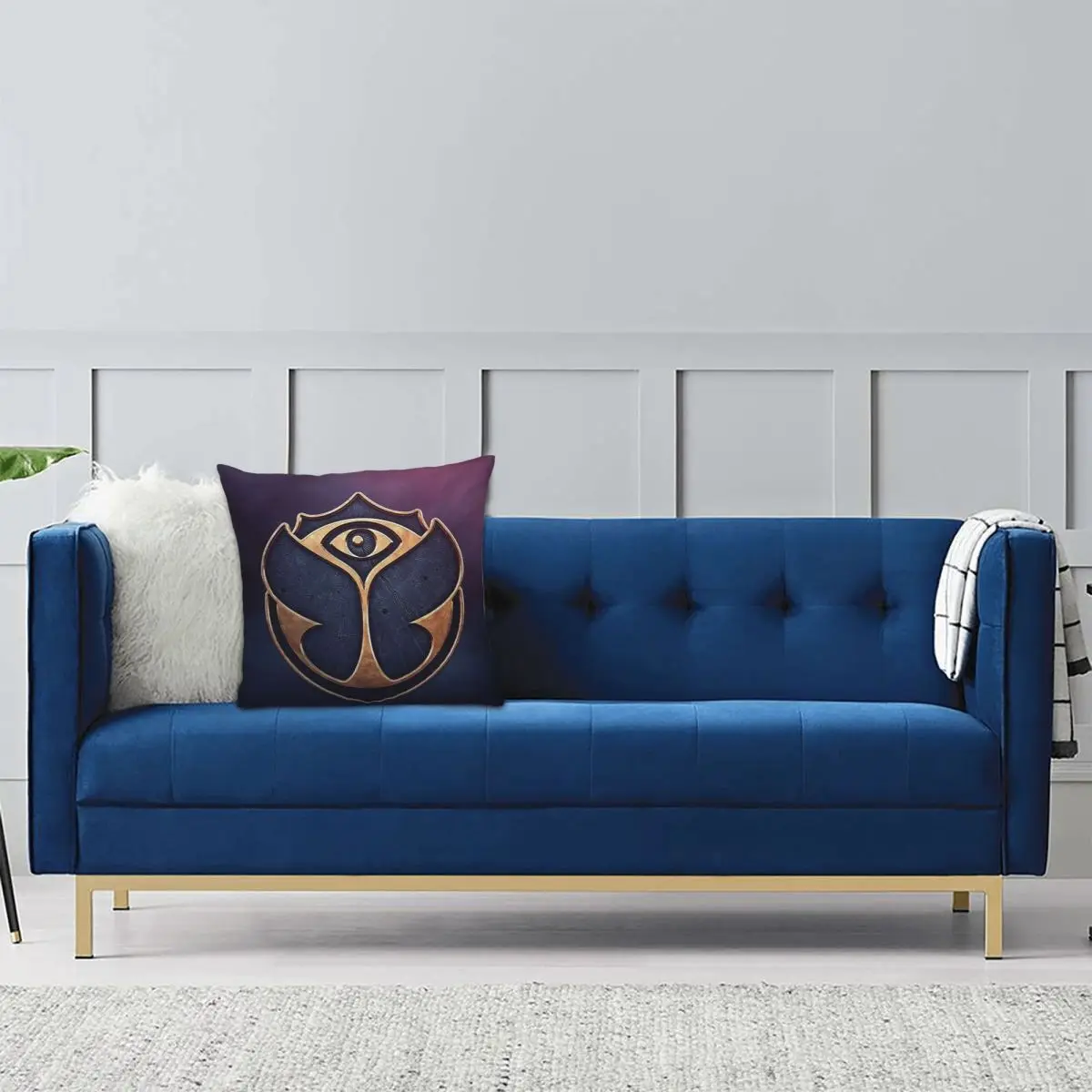 Luxury Tomorrowland Square Pillowcase Pillow Cover Cushion Throw Pillow for Home Bedroom Car
