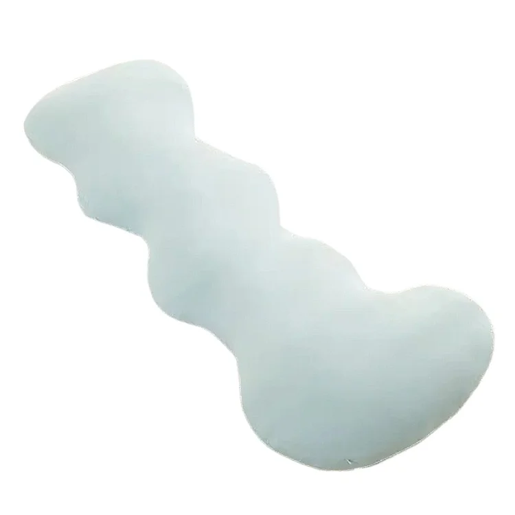 Long strip pillow, bedside cushion, filled with high-elastic PP cotton, fluffy, removable and washable