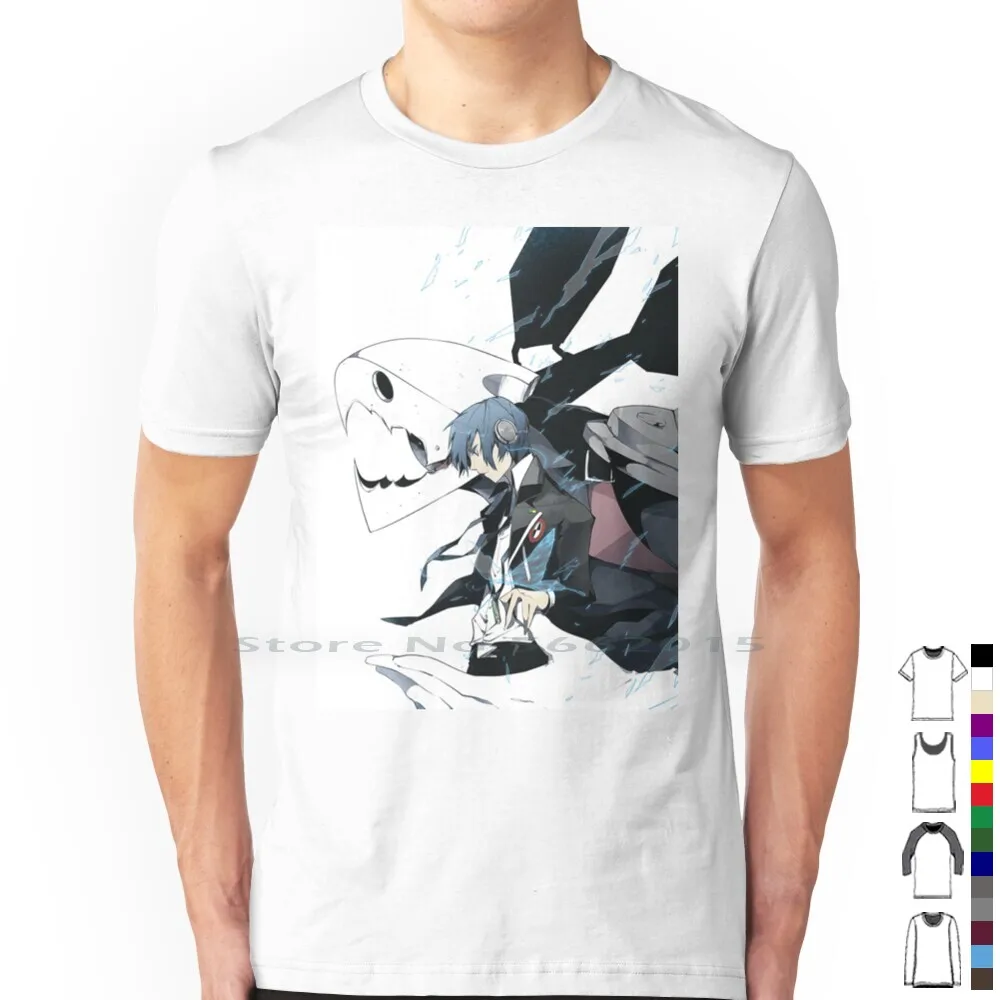 Persona 3 Protagonist T Shirt 100% Cotton Persona 3 P4 P5 Persona 4 Persona 5 P3fes Junpei Akihiko Mitsuru Ken Aigis Yukari