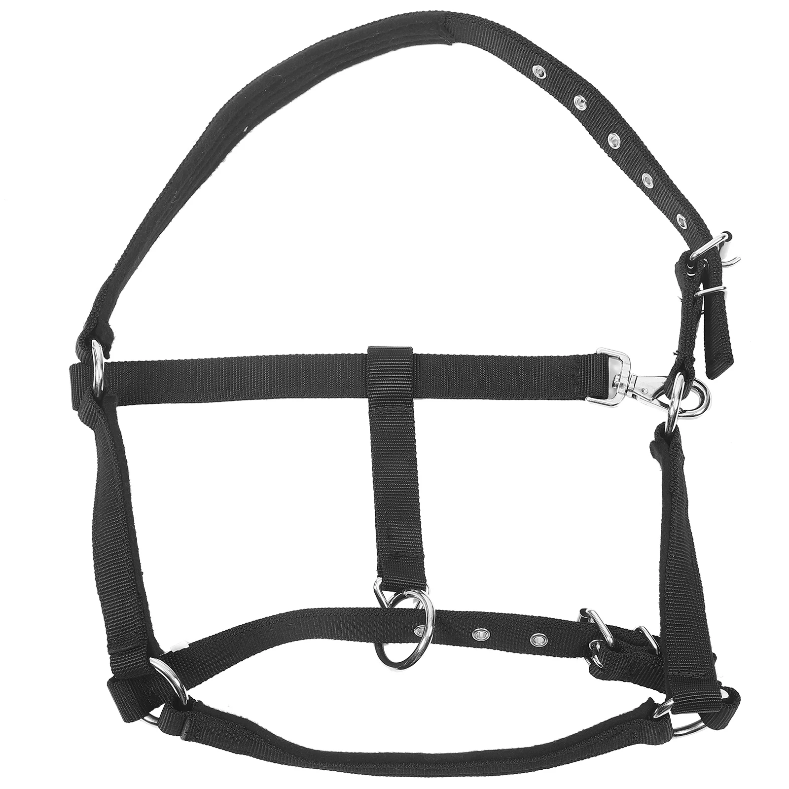 Horse Halter Halter Headstall Horse Head Collar Riding Collar Equestrian Tool for Training field safe headcollar