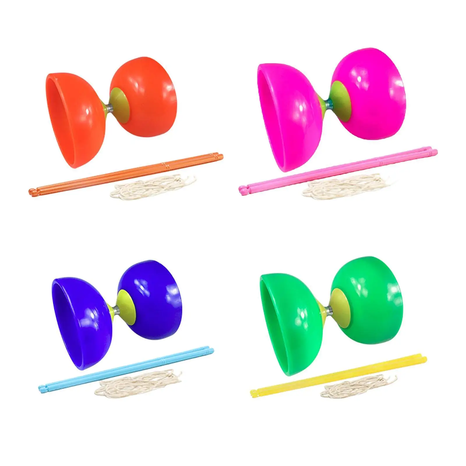 

Diabolo Chinese Yoyo Set Chinese Diabolo Toy Set for Children Adults Park