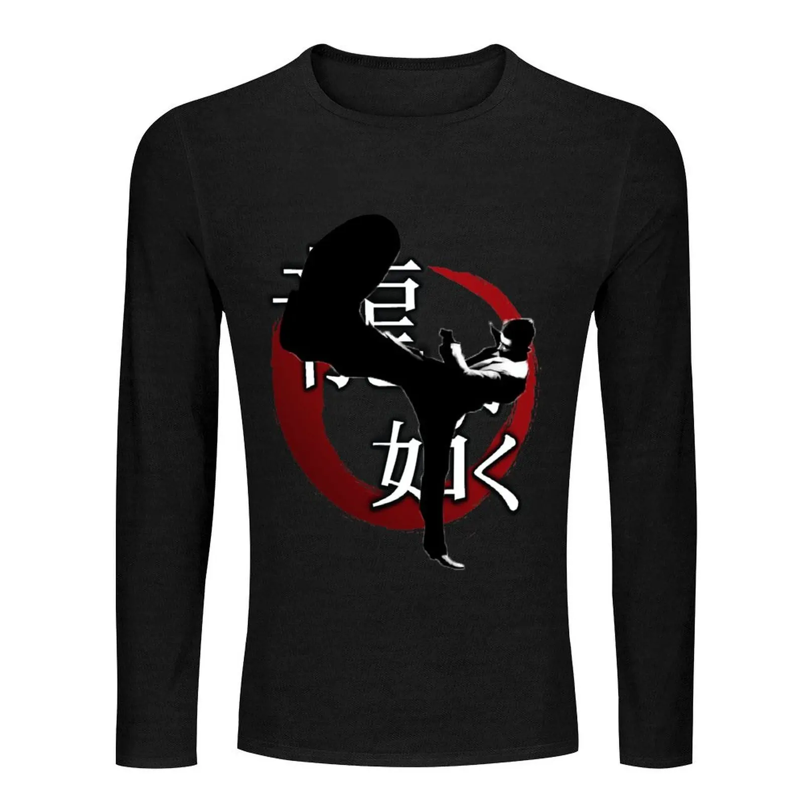 Yakuza Logo - Kiryu Kazuma Long T-Shirt anime clothes cute tops quick drying t-shirt vintage clothes mens t shirt graphic