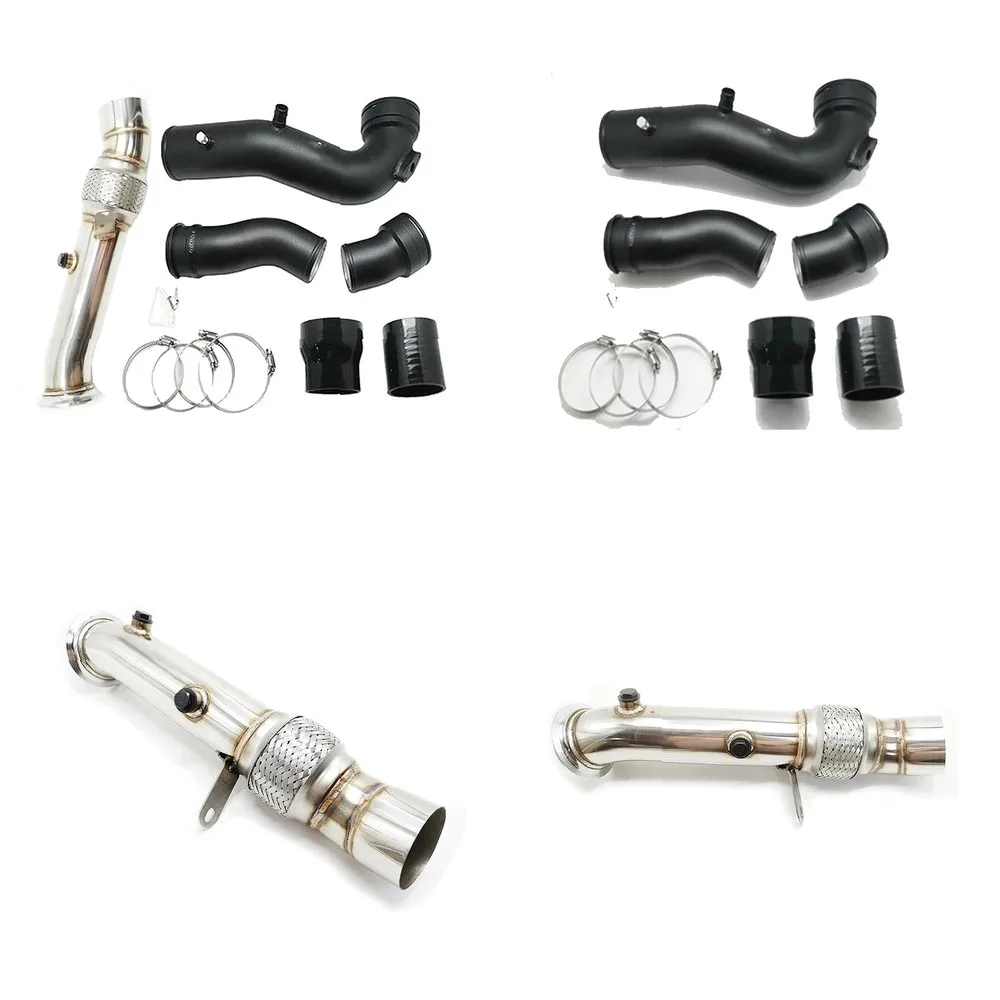 

for BMW N55 Downpipe Charge Pipe Boost Pipe Kit for 535i 640i F10 F12 F13 Performance Upgrade