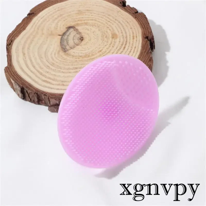 Xgnvpy Soft Silicone Shower Brush for Baby Infant Bathing Kids Head Hair Washing Massage Brushes Wipe Comb