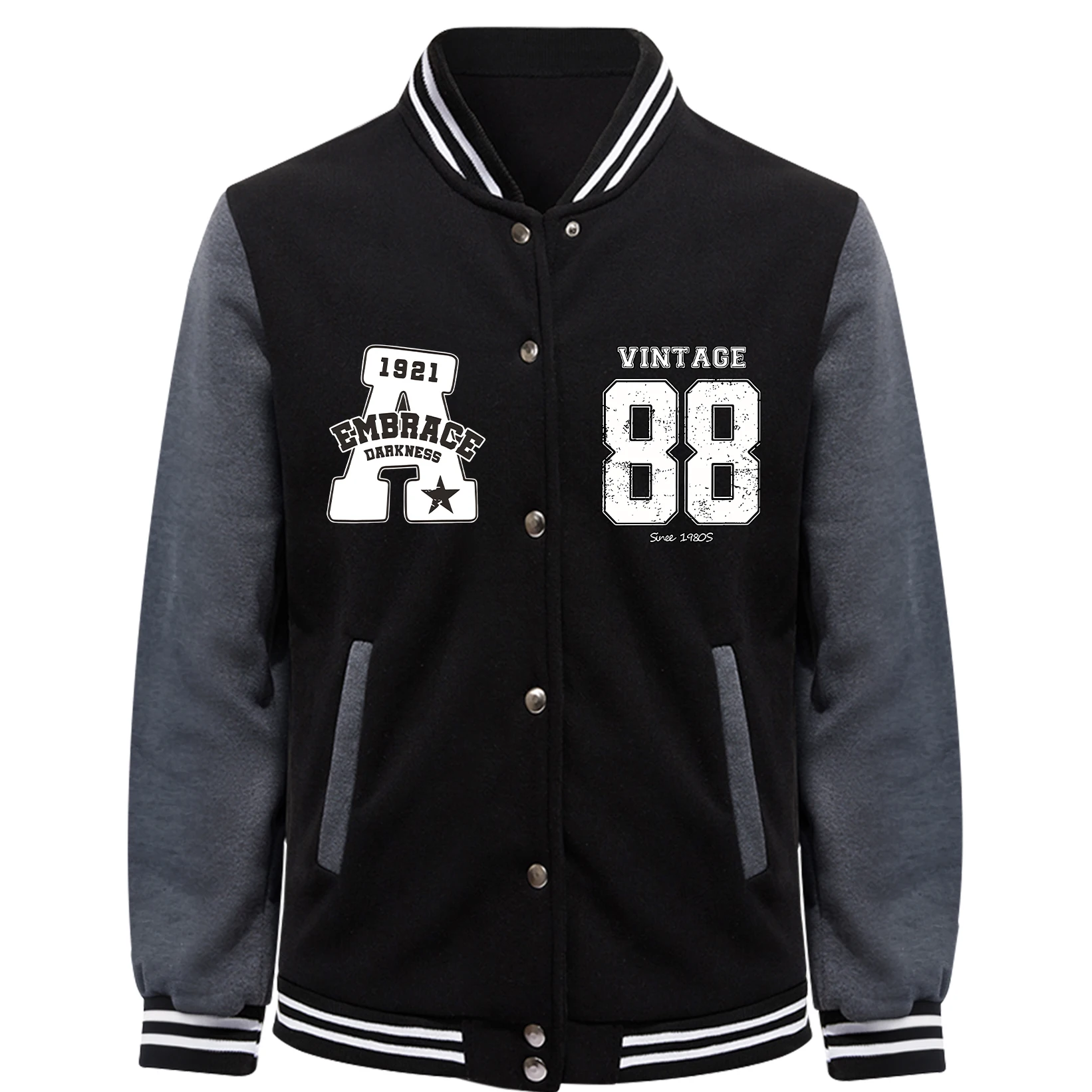 

Мужская бейсбольная майка Embrace Vint Age 88, повседневная удобная уличная одежда в американском стиле, осенняя модная одежда унисекс