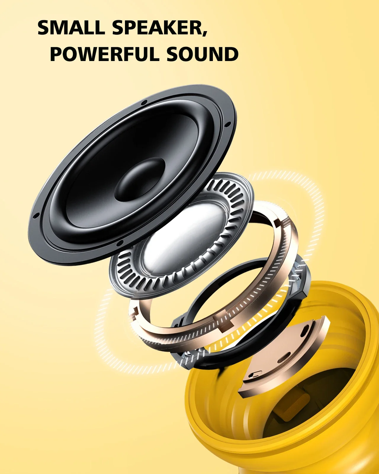 EWA A117 Magsafe 무선 블루투스 스피커(자석 베이스 포함) iPhone 15, 14, 13, 12용 Magsafe와 호환되는 강력한 사운드