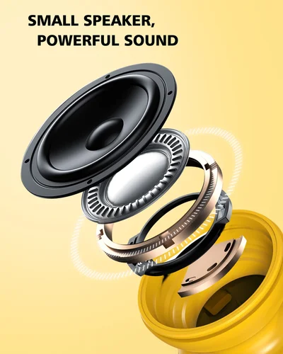 Imagen 2 del producto EWA A117 Altavoz Bluetooth inalámbrico Magsafe con base magnética Sonido potente Compatible con Magsafe para iPhone 15, 14, 13, 12