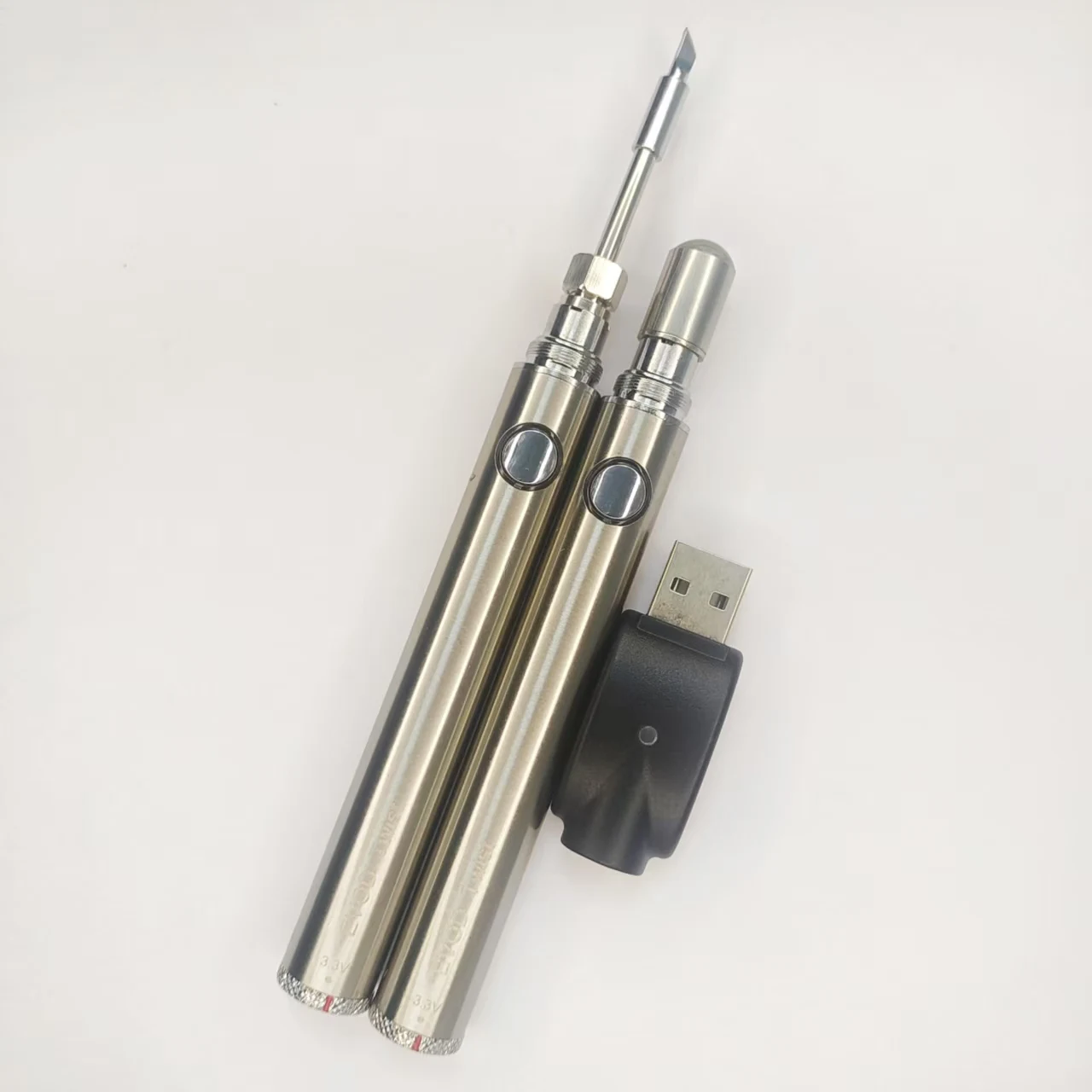 1-8PCS 900amh Cookies ，510 Thread Battery, Electric Soldering Welding Heating Tool Pen, DIY Electric Solderig Iron view 2