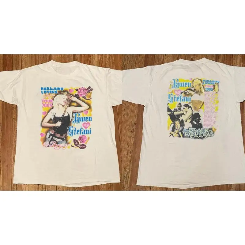 Nuevo Gwen Stefani Harajuku amantes 2005 regalo para Fans Unisex S-5XL camisa SS1067