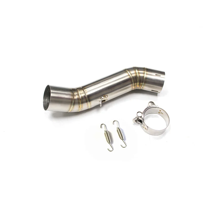 

Motorcycle Stainless Steel Exhaust Mid Connection Pipe For Honda CB400X CB500X CB500FCBR400R Middle Link Pipe cbr400r 2016-2020
