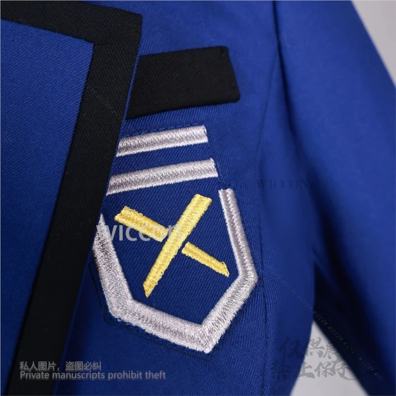 Película de Anime Gunndamm GQuuuuuuuXx Nyaann, disfraz de Cosplay JK, conjunto de uniforme escolar, pelucas, juego de rol, fiesta de Halloween personalizada 3XL