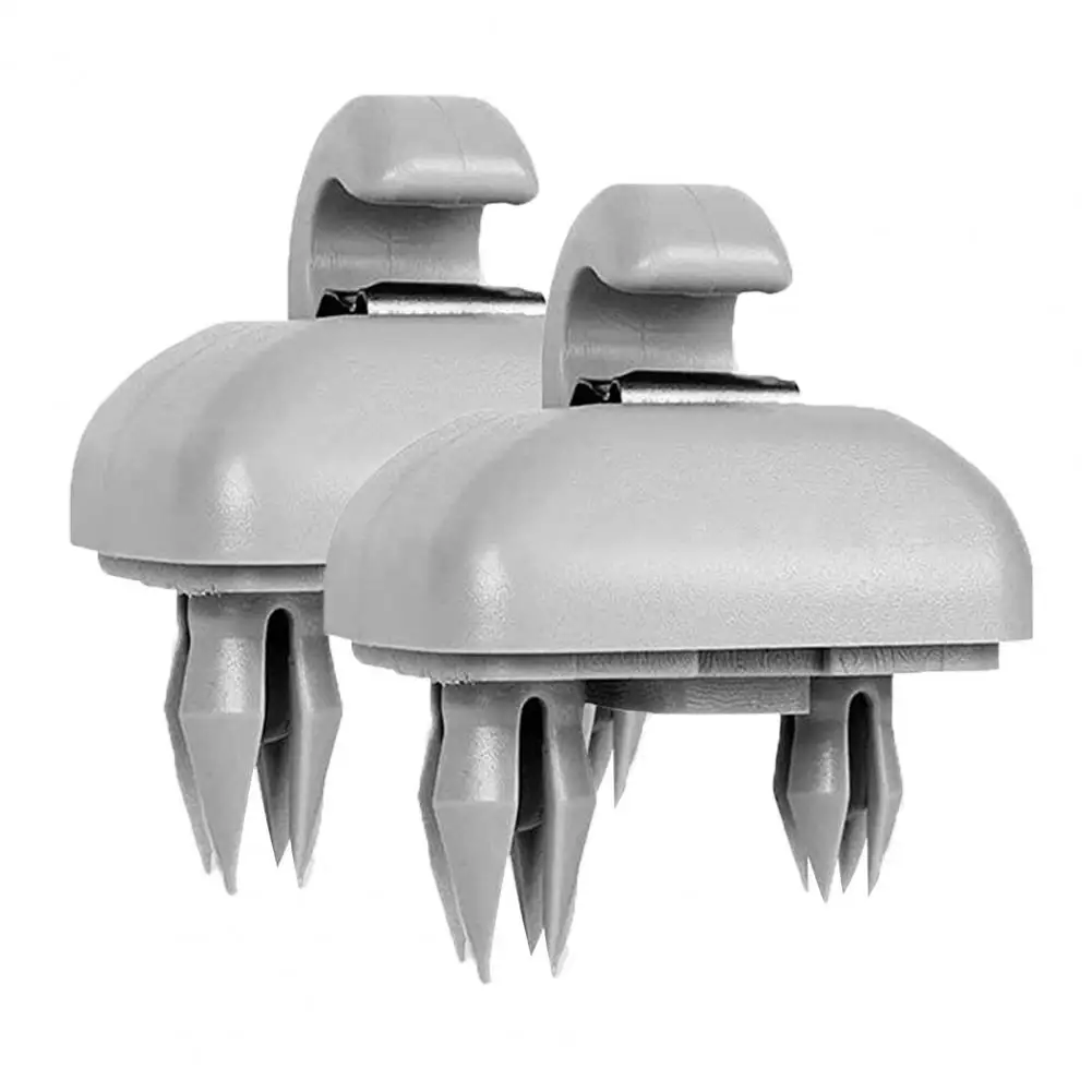 for Audi A4 B6 B7 A4L Q5 A7 Q7 Q3 A5 A6L 2Pcs Visor Hook Clip Visor Interior Sun Hook Clips Bracket for Audi