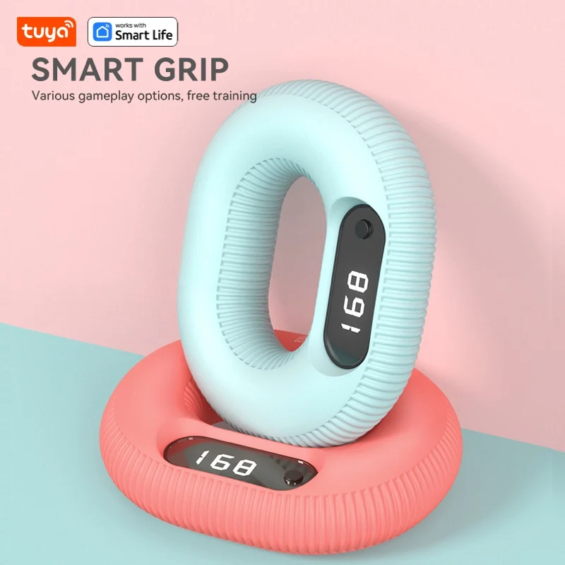 

Blue-Smart Grip Strength Trainer Kit (Game Edition),Forearm Grip Strength Training, Used for Hand Exercise and Wrist Pain Relief